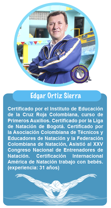 Edgar Profesor de Natación La Foca Marina